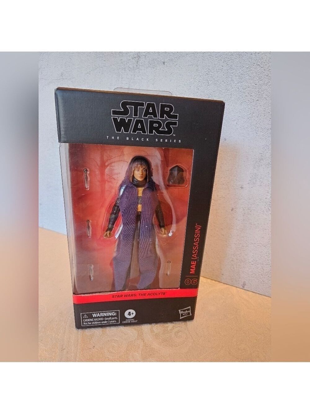 Star Wars The Black Series The Acolyte Mae Assassin New In Box, Great Condition